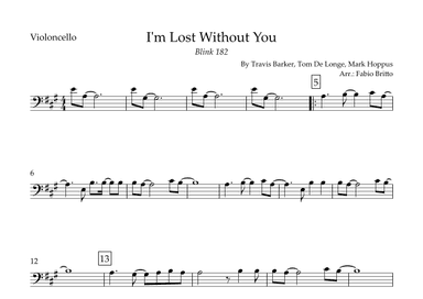 I'm Lost Without You (arr. Fabio Britto)