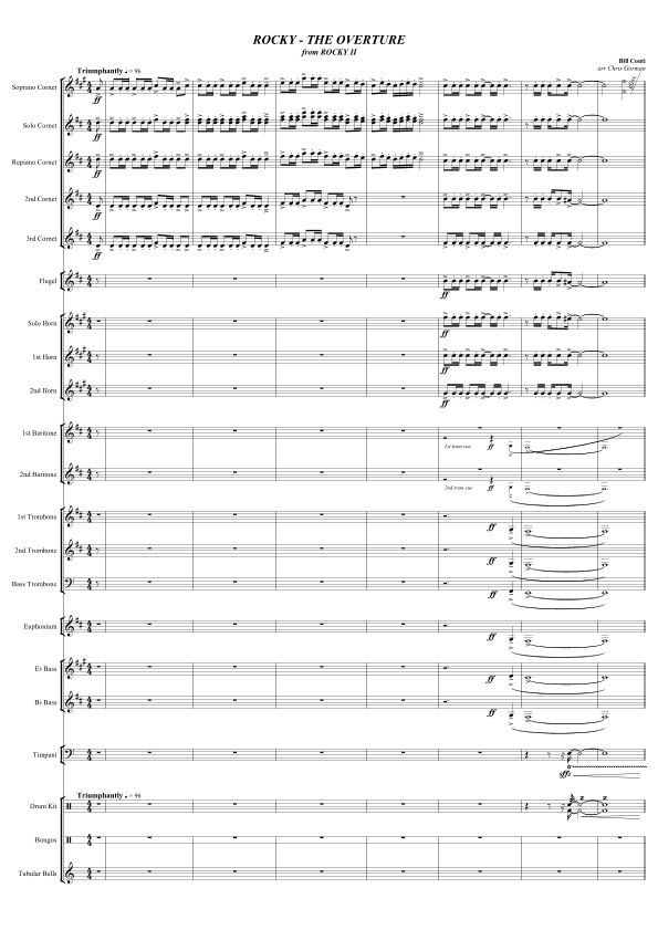 Rocky Ii (arr. Chris Gorman)