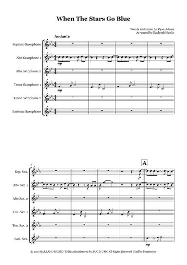 When The Stars Go Blue (arr. Kayleigh Huelin)