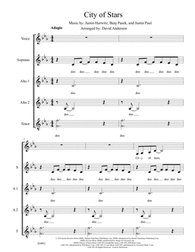 City Of Stars (arr. Ghoti)