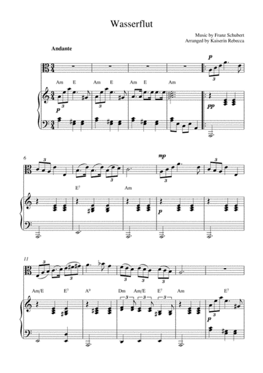 Wasserflut (arr. Kaiserin Rebecca)