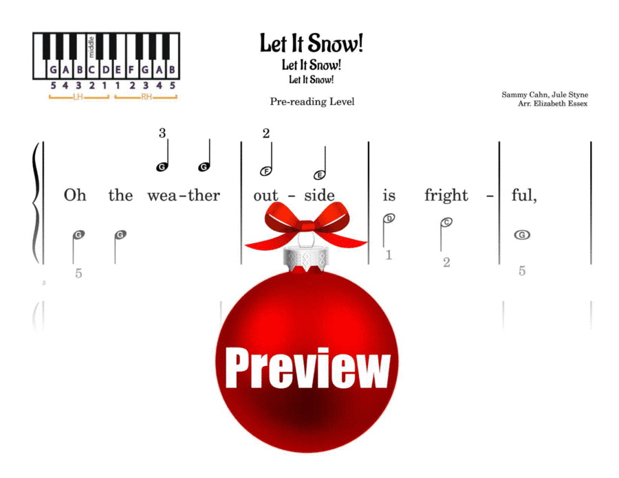 Let It Snow! Let It Snow! Let It Snow! (arr. Elizabeth Essex)