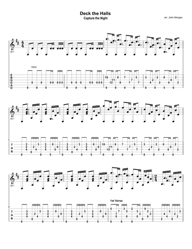 Deck the Halls (arr. John David Morgan)