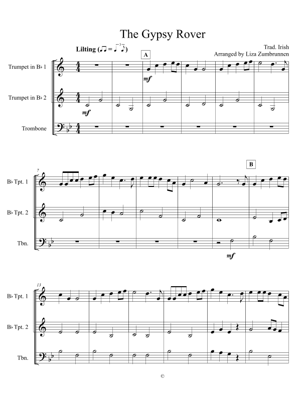 The Whistling Gypsy (arr. Liza Zumbrunnen)