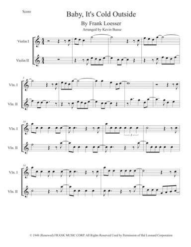 Baby, It's Cold Outside (arr. Kevin Busse)