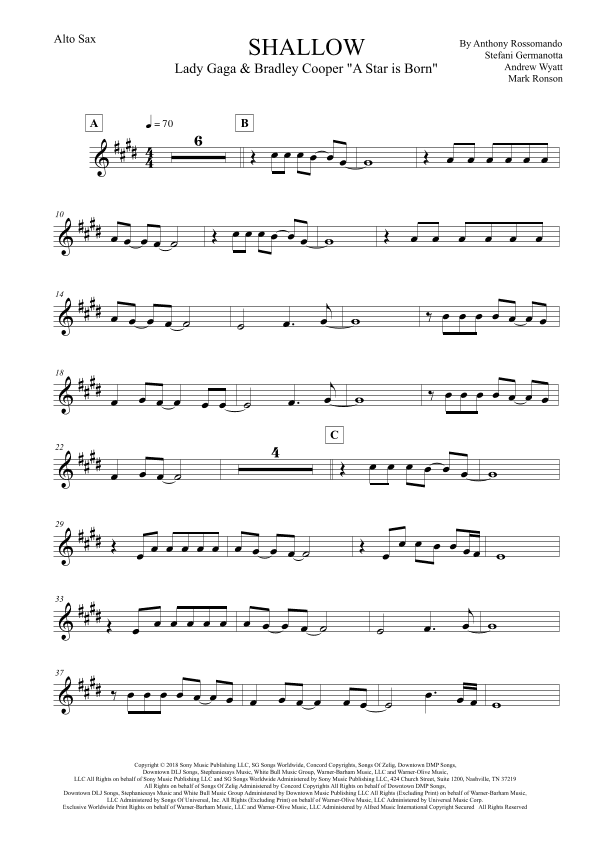 Shallow (arr. Leo Silva)