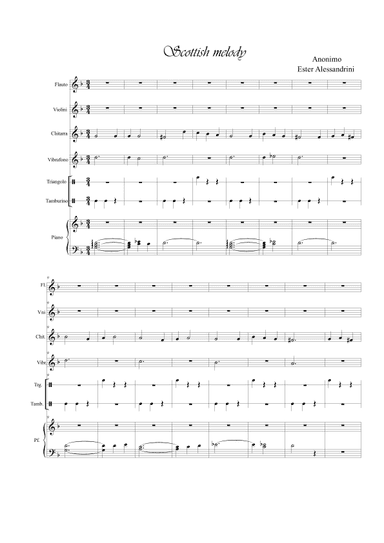 Scottish Melody (arr. Ester Alessandrini)