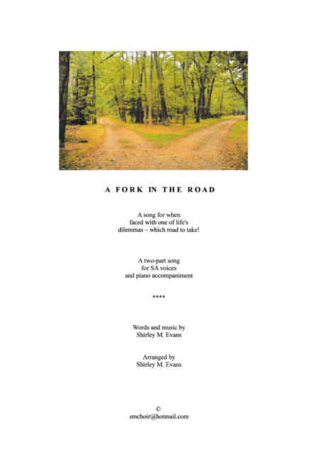 A Fork in the Road