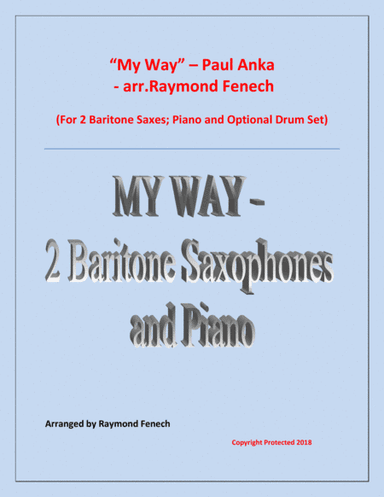 My Way (arr. Raymond Fenech)