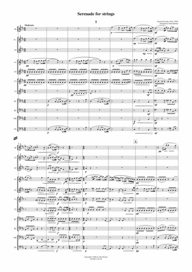 Dvorak: Serenade for Strings (arr. John Hawkes)