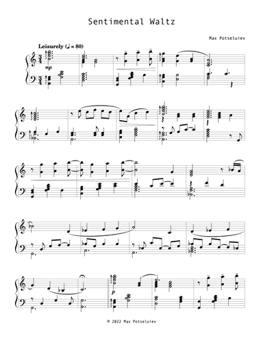 Sentimental Waltz