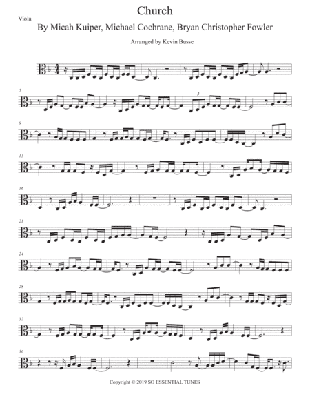 Church (take Me Back) (arr. Kevin Busse)