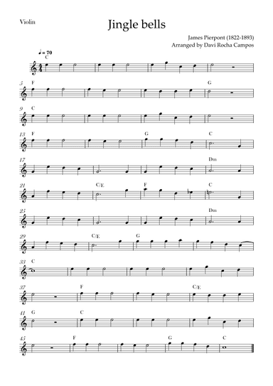 Jingle bells (arr. Davi Rocha Campos)