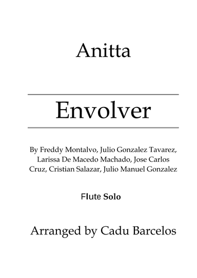 Envolver (arr. Cadu Barcelos)