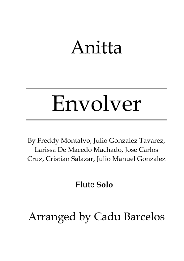Envolver (arr. Cadu Barcelos)