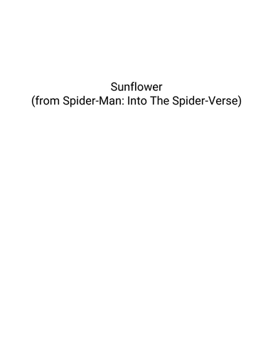 Sunflower (arr. hannyat)