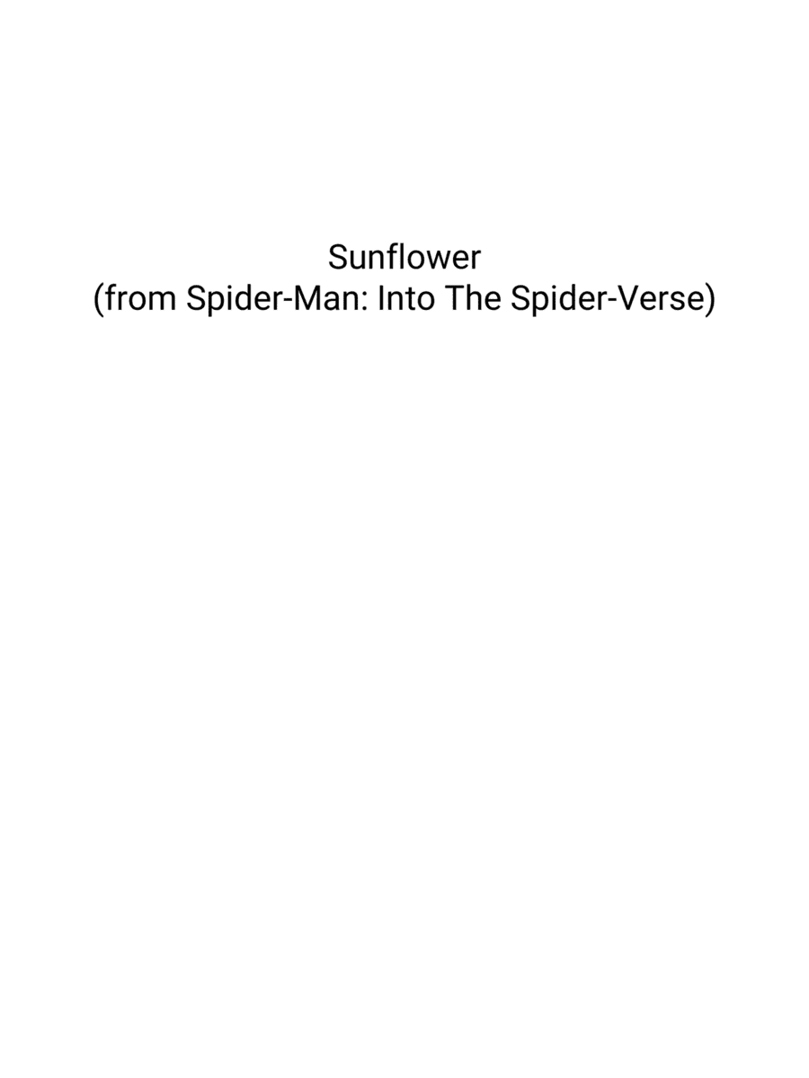 Sunflower (arr. hannyat)