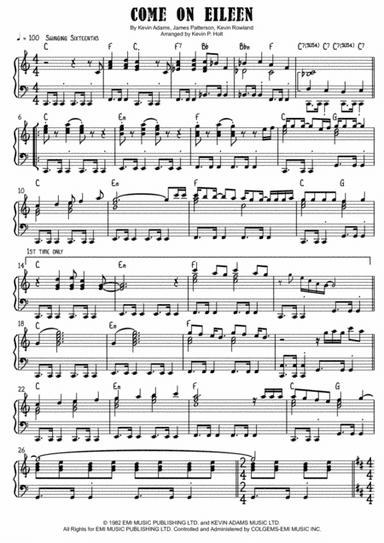 Come On Eileen (arr. Kevin P. Holt)
