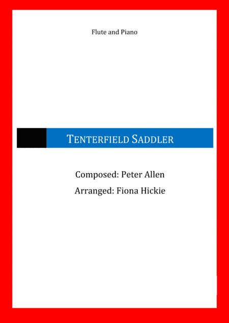 Tenterfield Saddler (arr. Fiona Hickie)