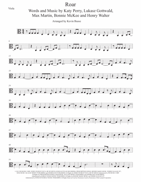 Roar (arr. Kevin Busse)