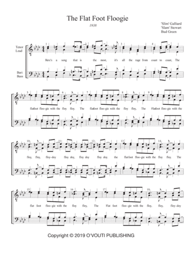 Flat Foot Floogee (arr. Jim Shubert)