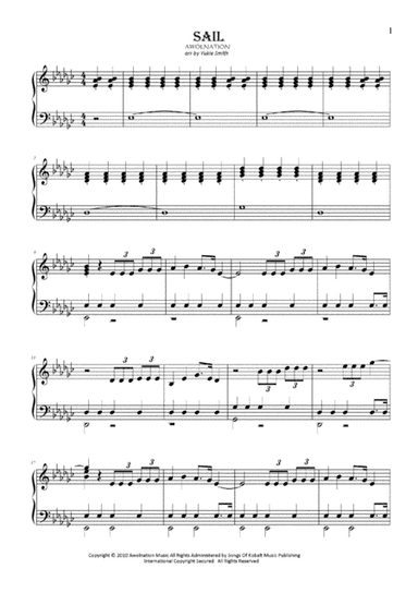 Sail (arr. Yukie Smith)