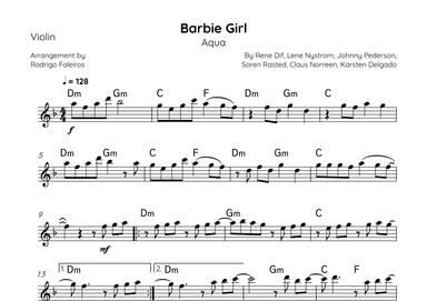 Barbie Girl (arr. Rodrigo Faleiros)