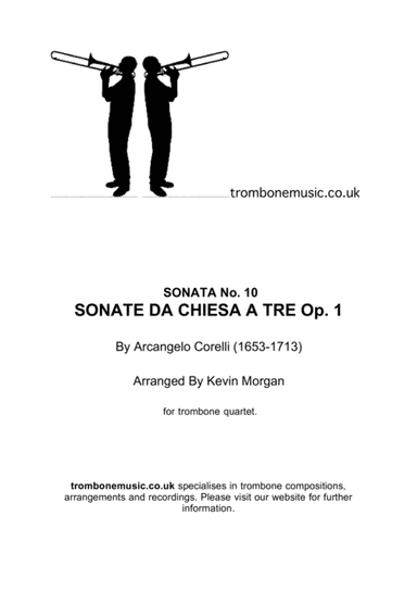 Corelli Trio Sonata X (arr. Kevin Morgan)