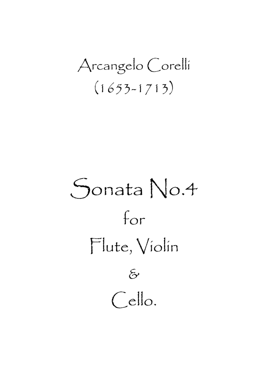Sonata No.4 (arr. Spence Bundy)