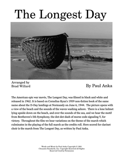 The Longest Day (arr. Brad Willard)