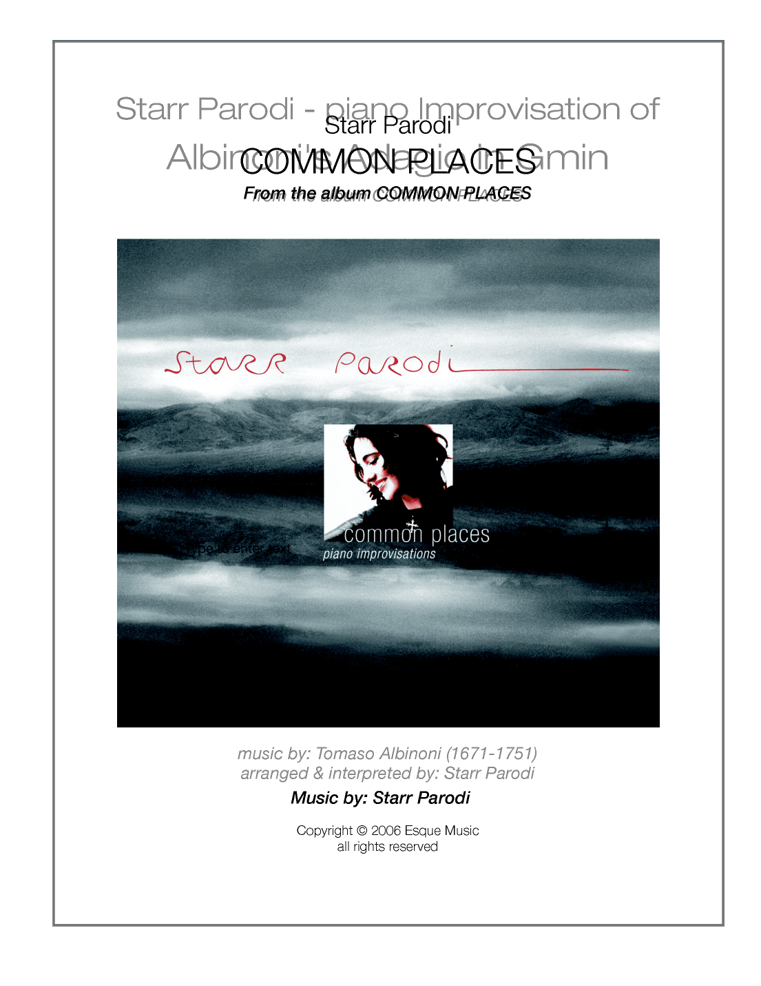 COMMON PLACES