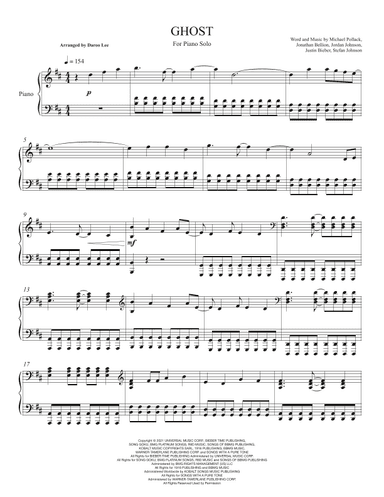 Ghost (arr. Daroo Lee)
