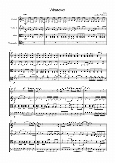 Whatever (arr. Ian Anderson)