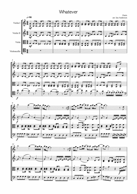 Whatever (arr. Ian Anderson)