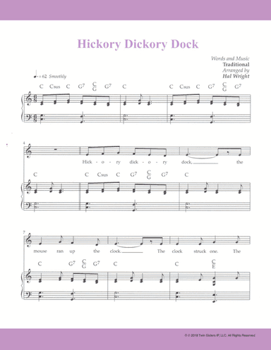 Hickory Dickory Dock (arr. Hal Wright)