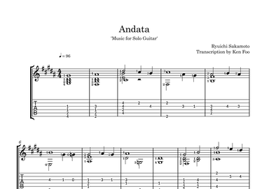Andata (arr. Ken Foo)