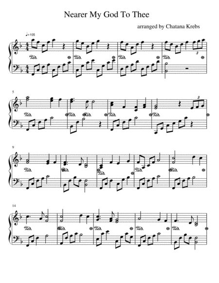 Nearer My God To Thee (arr. Chatana Krebs)
