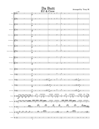 Da Butt (arr. Tracy Miller)