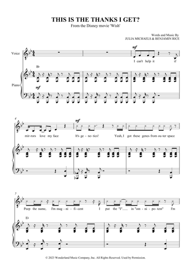 This Is The Thanks I Get?! (arr. SCMusic)