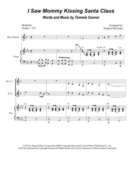 I Saw Mommy Kissing Santa Claus (arr. Stephen DeCesare)