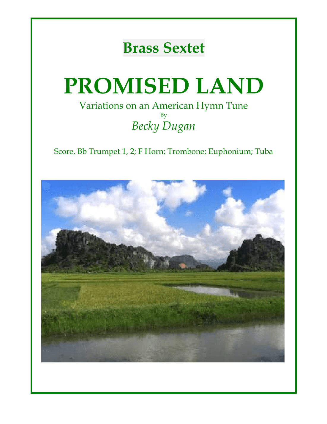 PROMISED LAND: Variations on an American Hymn-tune