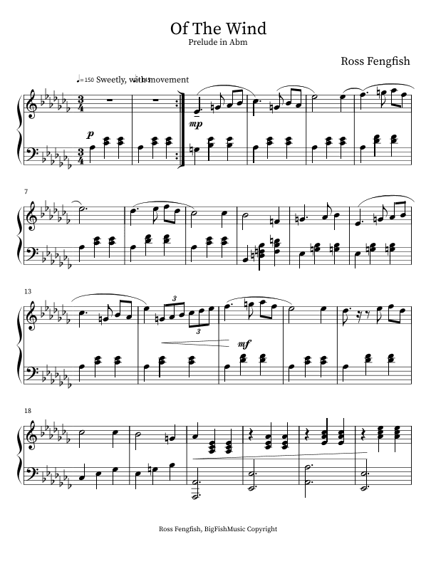 Prelude in Ab: Of The Wind