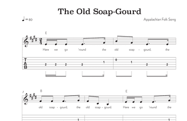 The Old Soap Gourd (arr. Riverside Guitar School)