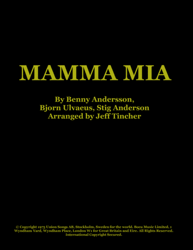 Mamma Mia (arr. Jeff Tincher)