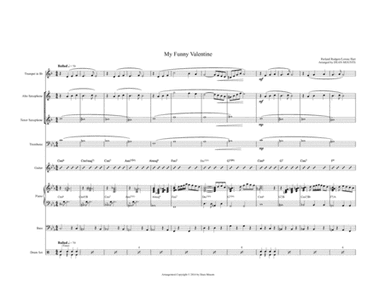 My Funny Valentine (arr. Dean Mounts)