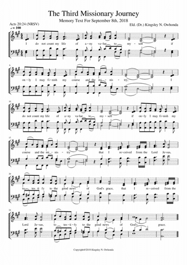 The third missionary journey