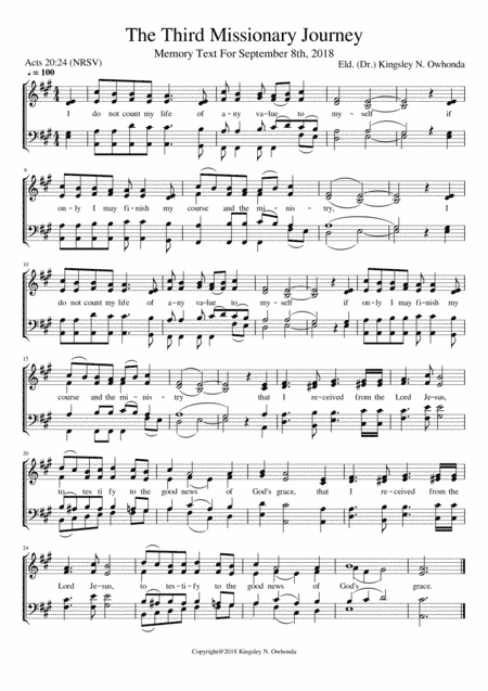 The third missionary journey