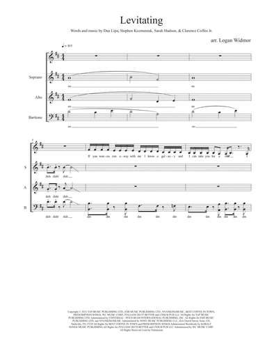 Levitating (arr. Logan Widmor)