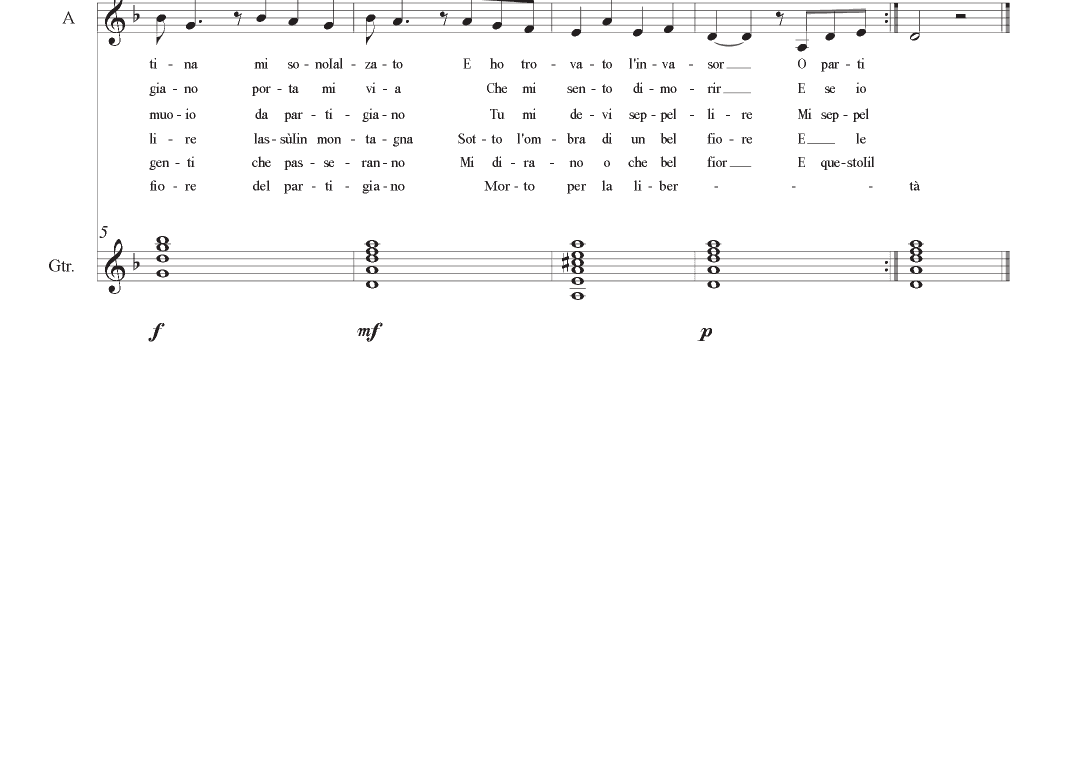 Bella Ciao (arr. Art.o Artaud)