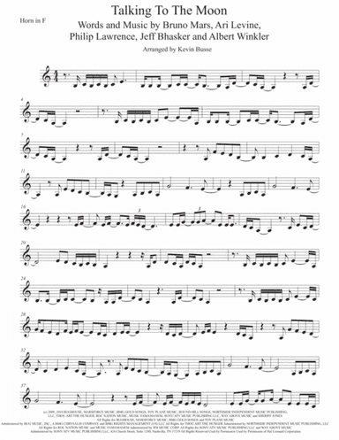 Talking To The Moon (arr. Kevin Busse)
